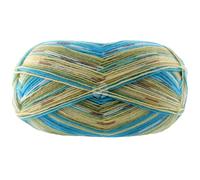 LANA GROSSA Meilenweit 100 Aktion | Sockenklassiker, bedruckt und waschmaschinenfest | Handstrickgarn aus 75% Schurwolle & 25% Polyamid | 100g Wolle zum Stricken & Häkeln | 420m Garn FB3001