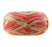 LANA GROSSA Meilenweit 100 Aktion | Sockenklassiker, bedruckt und waschmaschinenfest | Handstrickgarn aus 75% Schurwolle & 25% Polyamid | 100g Wolle zum Stricken & Häkeln | 420m Garn FB3002