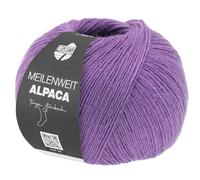 LANA GROSSA Meilenweit 100 Alpaca | Kuschelweiches Alpaka-Sockengarn, im Wollprogramm bis 30°C | Handstrickgarn aus 70% Alpaka & 30% Polyamid | 100g Wolle zum Stricken & Häkeln | 420m Garn FB2001