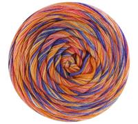 LANA GROSSA Meilenweit 100 Confettini | Sockenklassiker, bedruckt und waschmaschinenfest | Handstrickgarn aus 80% Schurwolle (Merino) & 20% Polyamid | 100g Wolle zum Stricken & Häkeln | 400m, FB4481