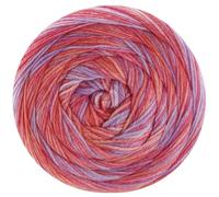 LANA GROSSA Meilenweit 100 Confettini | Sockenklassiker, bedruckt und waschmaschinenfest | Handstrickgarn aus 80% Schurwolle (Merino) & 20% Polyamid | 100g Wolle zum Stricken & Häkeln | 400m, FB4487