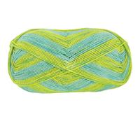 LANA GROSSA Meilenweit Cotone Vegano Isola | 4-fädiger Baumwoll-Sockenklassiker, waschmaschinenfest | Handstrickgarn aus 76% Baumwolle, 14% Polyamid & 10% Polyester | 100g Wolle | 420m Garn