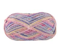 Lana Grossa Meilenweit 100 Cotone Vegano Mango 4457 Hellrot/Natur/Fuchsia/Gelb/Zartgrün/Hellblau/Bla