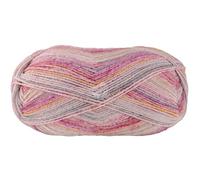 Lana Grossa Meilenweit 100 Cotone Vegano Mango 4458 Rosa/Safrangelb/Fuchsia/Lachs/Beige/Grüngrau/Pud