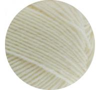 LANA_GROSSA_Meilenweit_Uni:Fb. 1113 naturweiss | Meilenweit uni - Sockenwolle waschmaschinenfest - LANA GROSSA