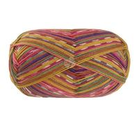 LANA GROSSA Meilenweit 100 Merino extrafine Coccole | Hochwertiges Sockengarn, waschmaschinenfest | Handstrickgarn aus 75% Schurwolle & 25% Polyamid | 100g Wolle, Stricken & Häkeln | 420m Garn FB 3804