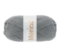 LANA GROSSA Meilenweit 100 Merino extrafine | Hochwertiges Sockengarn, waschmaschinenfest | Handstrickgarn aus 75% Schurwolle & 25% Polyamid | 100g Wolle, Stricken & Häkeln | 420m Garn FB2420