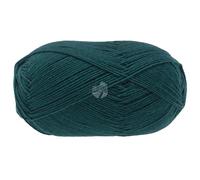 LANA GROSSA Meilenweit 100 Merino extrafine | Hochwertiges Sockengarn, waschmaschinenfest | Handstrickgarn aus 75% Schurwolle & 25% Polyamid | 100g Wolle, Stricken & Häkeln | 420m Garn FB4461