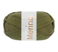 LANA GROSSA Meilenweit 100 Merino extrafine | Hochwertiges Sockengarn, waschmaschinenfest | Handstrickgarn aus 75% Schurwolle & 25% Polyamid | 100g Wolle, Stricken & Häkeln | 420m Garn FB2436