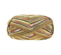 LANA GROSSA »Meilenweit 100 g Merino Extrafine Rosanna« Häkelwolle, 420 m (Sockenwolle), 100 g, 3334 - Rost/Khaki/Rohweiß/Dunkelgrau/Beige/Grüngelb