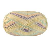 LANA GROSSA Meilenweit 100 Merino extrafine Luna | Hochwertiges Sockengarn, waschmaschinenfest | Handstrickgarn aus 75% Schurwolle & 25% Polyamid | 100g Wolle, Stricken & Häkeln | 420m Garn FB4118