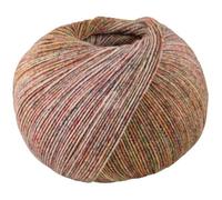 LANA GROSSA Meilenweit 100 Merino extrafine Shades | Hochwertiges Sockengarn, waschmaschinenfest | Handstrickgarn aus 75% Schurwolle & 25% Polyamid | 100g Wolle, Stricken & Häkeln | 420m Garn FB7223