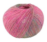 LANA GROSSA Meilenweit 100 Merino extrafine Shades | Hochwertiges Sockengarn, waschmaschinenfest | Handstrickgarn aus 75% Schurwolle & 25% Polyamid | 100g Wolle, Stricken & Häkeln | 420m Garn FB7226