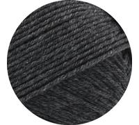 Lana Grossa Meilenweit 100 Merino Extrafein Uni 2403 Anthrazit 100g
