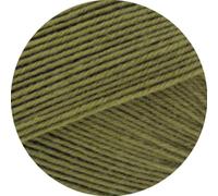 Lana Grossa Meilenweit 100 Merino Extrafine Uni Garn 2451 Olivgrün