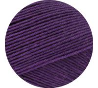 Lana Grossa Meilenweit 100 Merino Extrafine Uni Garn 2455 Dunkel Violett