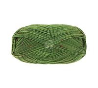 LANA GROSSA Meilenweit 100 | Sockenklassiker, uni und bedruckt, waschmaschienenfest | Handstrickgarn aus 80% Schurwolle & 20% Polyamid | 100g Wolle zum Stricken & Häkeln | 420m Garn FB165