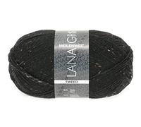LANA GROSSA Meilenweit 100 | Sockenklassiker, uni und bedruckt, waschmaschienenfest | Handstrickgarn aus 80% Schurwolle & 20% Polyamid | 100g Wolle zum Stricken & Häkeln | 420m Garn FB126