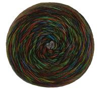 LANA GROSSA Meilenweit 100 Sooty | Extrafeines Merinogarn im klassischen hand-dyed Verfahren | Handstrickgarn aus 75% Schurwolle & 25% Polyamid | 100g Wolle zum Stricken & Häkeln | 400m Garn FB 6224