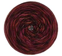 LANA GROSSA Meilenweit 100 Sooty | Extrafeines Merinogarn im klassischen hand-dyed Verfahren | Handstrickgarn aus 75% Schurwolle & 25% Polyamid | 100g Wolle zum Stricken & Häkeln | 400m Garn FB 6223