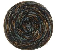 LANA GROSSA Meilenweit 100 Sooty | Extrafeines Merinogarn im klassischen hand-dyed Verfahren | Handstrickgarn aus 75% Schurwolle & 25% Polyamid | 100g Wolle zum Stricken & Häkeln | 400m Garn FB 6226