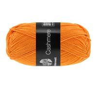 Lana Grossa MEILENWEIT 50 g CASHMERE weiche 4-fach Sockenwolle mit Kaschmir-Anteil 210 m, Farbe:074 - Orange