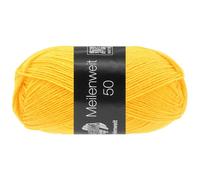 LANA GROSSA Meilenweit 50g | Sockenklassiker, waschmaschinenfest | Handstrickgarn aus 80% Schurwolle & 20% Polyamid | 50g Wolle zum Stricken & Häkeln | 210m Garn FB 1421