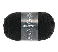 LANA GROSSA Meilenweit 50g | Sockenklassiker, waschmaschinenfest | Handstrickgarn aus 80% Schurwolle & 20% Polyamid | 50g Wolle zum Stricken & Häkeln | 210m Garn FB1106