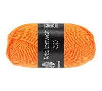 LANA GROSSA Meilenweit 50g | Sockenklassiker, waschmaschinenfest | Handstrickgarn aus 80% Schurwolle & 20% Polyamid | 50g Wolle zum Stricken & Häkeln | 210m Garn FB 1422