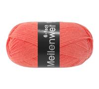 LANA GROSSA Meilenweit 6-fach 150 | 6-fädiger Sockenklassiker, waschmaschinenfest | Handstrickgarn 80% Schurwolle & 20% Polyamid | 150g Wolle zum Stricken & Häkeln | 390m Garn FB9250