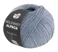 LANA GROSSA Meilenweit 6-Fach Alpaca | Kuschelweiches Sockengarn, waschmaschinenfest | Handstrickgarn aus 50% Alpaka, 20% Schurwolle & 30% Polyamid | 150g Wolle zum Stricken & Häkeln | 390m FB1012