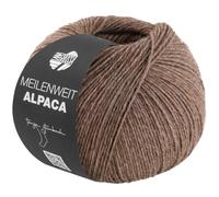 LANA GROSSA Meilenweit 6-Fach Alpaca | Kuschelweiches Sockengarn, waschmaschinenfest | Handstrickgarn aus 50% Alpaka, 20% Schurwolle & 30% Polyamid | 150g Wolle zum Stricken & Häkeln | 390m FB1021
