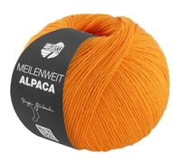 LANA GROSSA Meilenweit 6-Fach Alpaca | Kuschelweiches Sockengarn, waschmaschinenfest | Handstrickgarn aus 50% Alpaka, 20% Schurwolle & 30% Polyamid | 150g Wolle zum Stricken & Häkeln | 390m FB1001