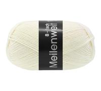 LANA GROSSA Meilenweit 8-fach 150 | 8-faches Sockengarn, waschmaschinenfest | Handstrickgarn 80% Schurwolle & 20% Polyamid | 150g Wolle zum Stricken & Häkeln | 315m Garn FB9560