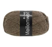 MEILENWEIT 8-fach 150g uni 9612 - Braun