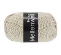 MEILENWEIT 8-fach 150g uni 9661 - Beige
