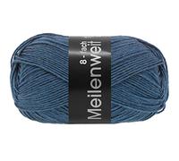 LANA GROSSA Meilenweit 8-fach 150 | 8-faches Sockengarn, waschmaschinenfest | Handstrickgarn 80% Schurwolle & 20% Polyamid | 150g Wolle zum Stricken & Häkeln | 315m Garn FB9614