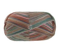 LANA GROSSA Meilenweit Caprese | Sockenklassiker, bedruckt und waschmaschinenfest | Handstrickgarn aus 80% Schurwolle & 20% Polyamid | 100g Wolle zum Stricken & Häkeln | 420m Garn FB 7032