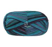 LANA GROSSA Meilenweit Caprese | Sockenklassiker, bedruckt und waschmaschinenfest | Handstrickgarn aus 80% Schurwolle & 20% Polyamid | 100g Wolle zum Stricken & Häkeln | 420m Garn FB 7034