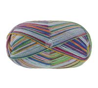 LANA GROSSA Meilenweit Caprese | Sockenklassiker, bedruckt und waschmaschinenfest | Handstrickgarn aus 80% Schurwolle & 20% Polyamid | 100g Wolle zum Stricken & Häkeln | 420m Garn FB 7038