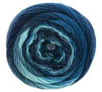 LANA GROSSA Meilenweit Color Mix | Merino-Dochtgarn mit Farbverlauf für Socken, waschfest | Handstrickgarn aus 75% Schurwolle & 25% Polyamid | 100g Wolle zum Stricken & Häkeln | 400m Garn FB8055