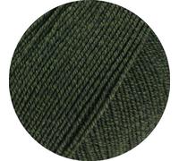 LANA GROSSA Meilenweit Cotton Bamboo | 4-fädiger Bambus Klassiker, waschmaschinenfest | Handstrickgarn aus 40% Baumwolle, 25% Schurwolle, Viskose | 100g Wolle zum Stricken & Häkeln | 420m Garn FB 43