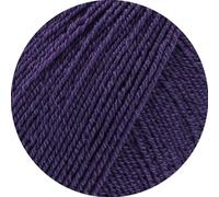 LANA GROSSA Meilenweit Cotton Bamboo | 4-fädiger Bambus Klassiker, waschmaschinenfest | Handstrickgarn aus 40% Baumwolle, 25% Schurwolle, Viskose | 100g Wolle zum Stricken & Häkeln | 420m Garn FB 41