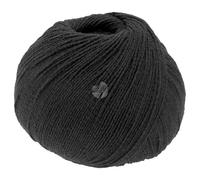 LANA GROSSA Meilenweit Cotton Bamboo | 4-fädiger Bambus Klassiker, waschmaschinenfest | Handstrickgarn aus 40% Baumwolle, 25% Schurwolle, Viskose | 100g Wolle zum Stricken & Häkeln | 420m Garn FB16