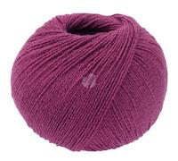LANA GROSSA Meilenweit Cotton Bamboo | 4-fädiger Bambus Klassiker, waschmaschinenfest | Handstrickgarn aus 40% Baumwolle, 25% Schurwolle, Viskose | 100g Wolle zum Stricken & Häkeln | 420m Garn FB36