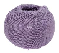 LANA GROSSA Meilenweit Cotton Bamboo | 4-fädiger Bambus Klassiker, waschmaschinenfest | Handstrickgarn aus 40% Baumwolle, 25% Schurwolle, Viskose | 100g Wolle zum Stricken & Häkeln | 420m Garn FB37