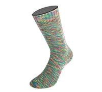 LANA GROSSA Meilenweit Cotton Bamboo Pepita | 4-fädiger Bambus-Sockenklassiker | Handstrickgarn aus 40% Baumwolle, 25% Schurwolle | 100g Wolle zum Stricken & Häkeln | 420m Garn FB 2506