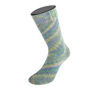 LANA GROSSA Meilenweit Cotton Bamboo Pepita | 4-fädiger Bambus-Sockenklassiker | Handstrickgarn aus 40% Baumwolle, 25% Schurwolle | 100g Wolle zum Stricken & Häkeln | 420m Garn FB 2501