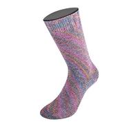 LANA GROSSA Meilenweit Cotton Bamboo Pepita | 4-fädiger Bambus-Sockenklassiker | Handstrickgarn aus 40% Baumwolle, 25% Schurwolle | 100g Wolle zum Stricken & Häkeln | 420m Garn FB 2503