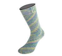 LANA GROSSA Meilenweit Cotton Bamboo Pepita | 4-fädiger Bambus-Sockenklassiker | Handstrickgarn aus 40% Baumwolle, 25% Schurwolle | 100g Wolle zum Stricken & Häkeln | 420m Garn FB 2501